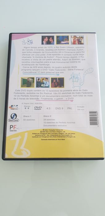 DVD Gato Fedorento Série Fonseca (2 discos)
