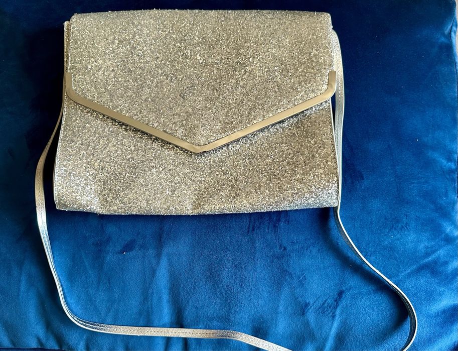Сяюча вечірня сумка-клатч