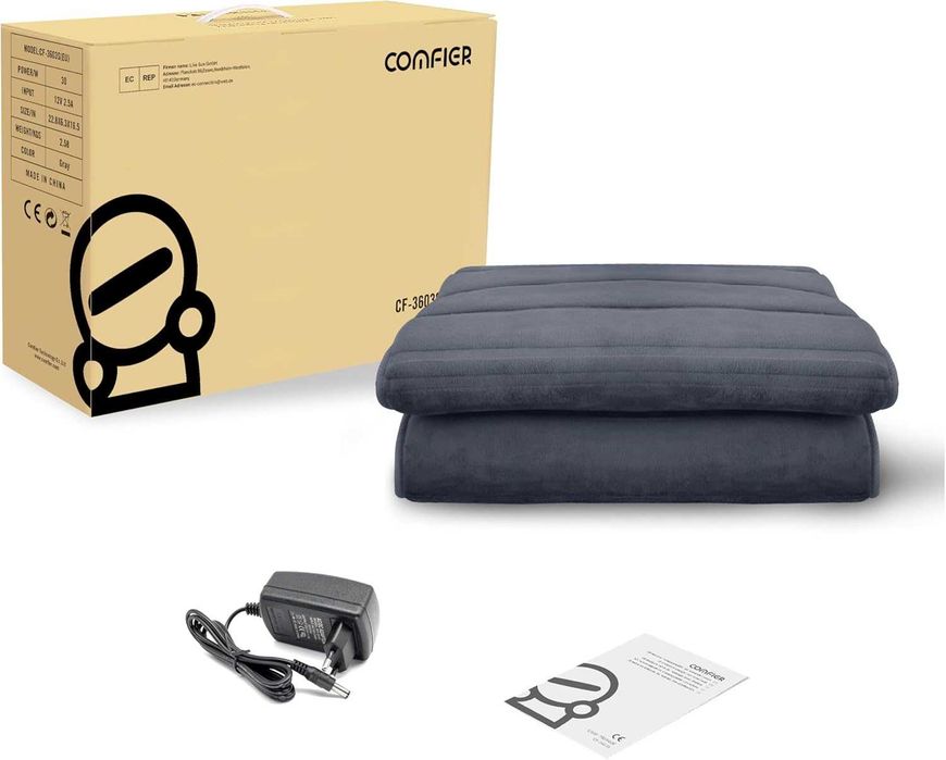 Masażer z wibracjami całego ciała mata grzewcza COMFIER CF-3603S