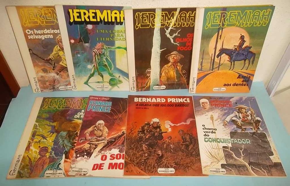 HERMANN - Bernard Prince, Jeremiah, Bois-Maury, Comanche, etc.