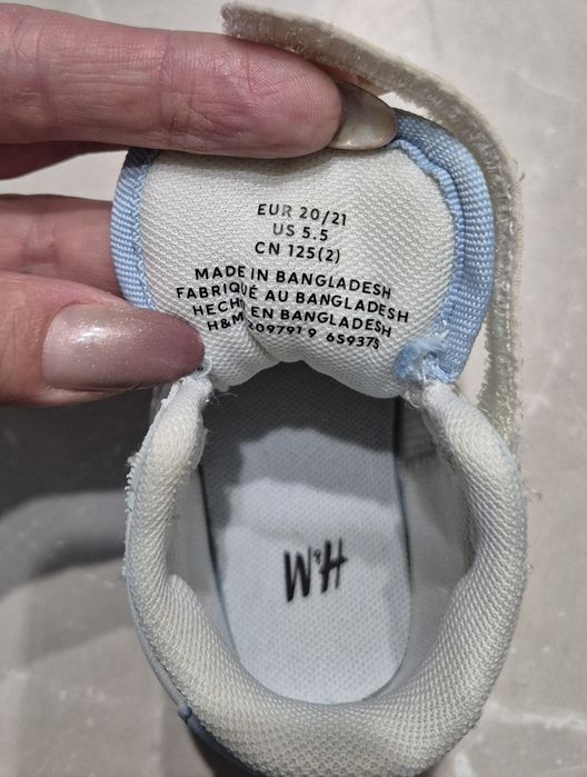 Кеди / кросівки дитячі h&m 21 розмір