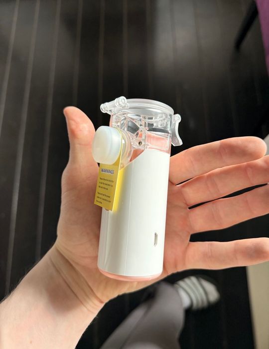 Новий портативний меш-інгалятор ультразвуковий небулайзер Mesh Nebulizer