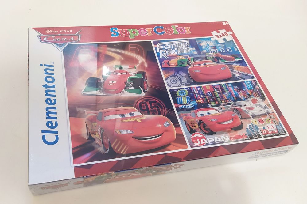 Puzzle Cars Maxi Supercolor (3 x 48 Pieces) :: NEW ::