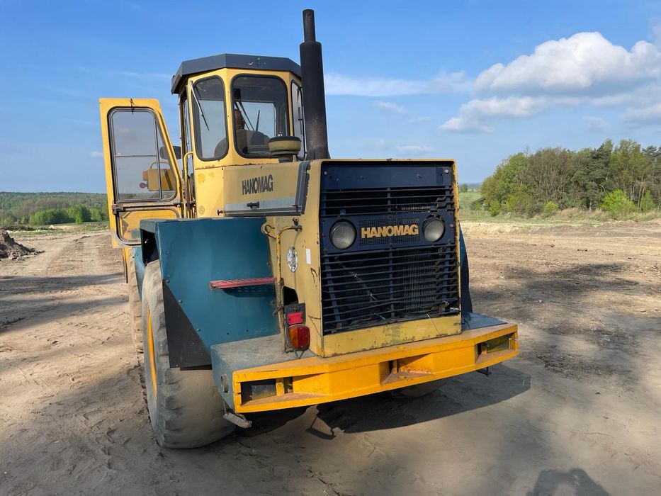 Ładowarka Hanomag 35D szybkozłącze widły