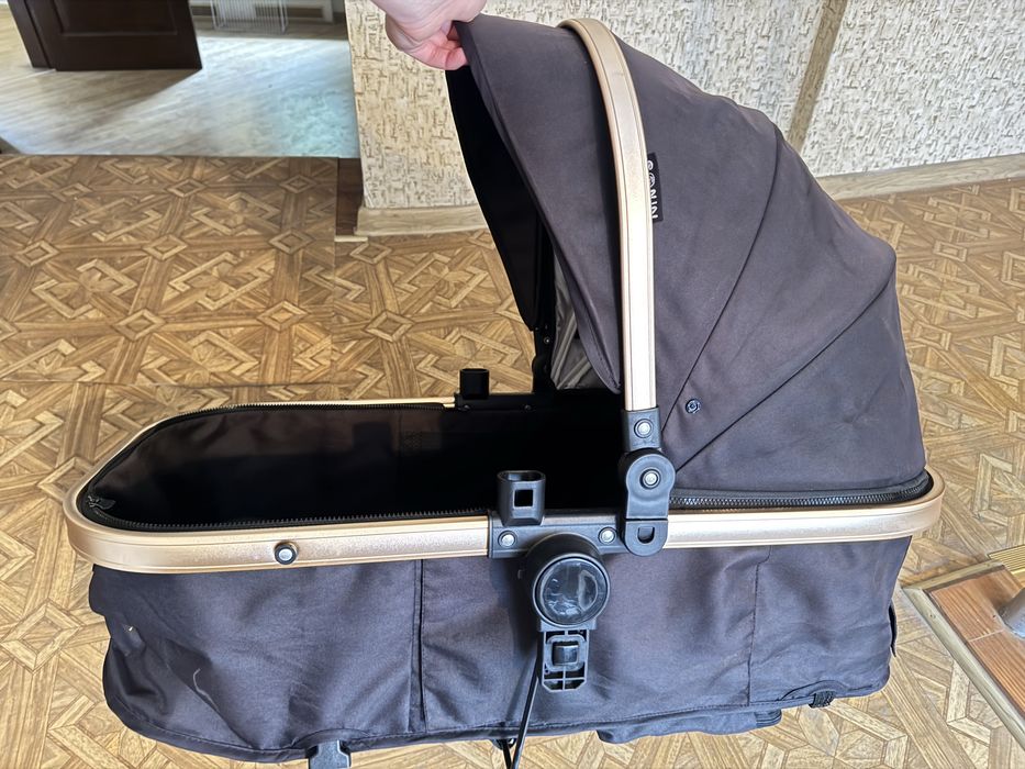 Коляска 2в1 Ninos Freelander Black