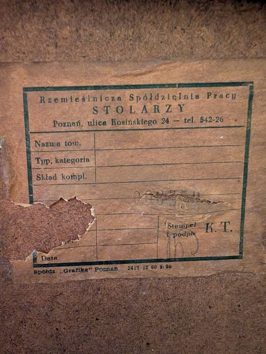 Stare meble z lat 60-70tych