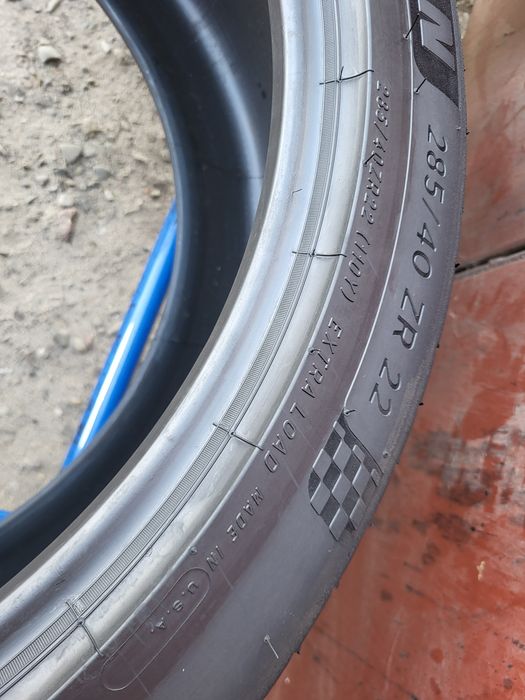 325/35/22+285/40/22 R22 Michelin Pilot Sport 4S 4шт ціна за 1шт шини