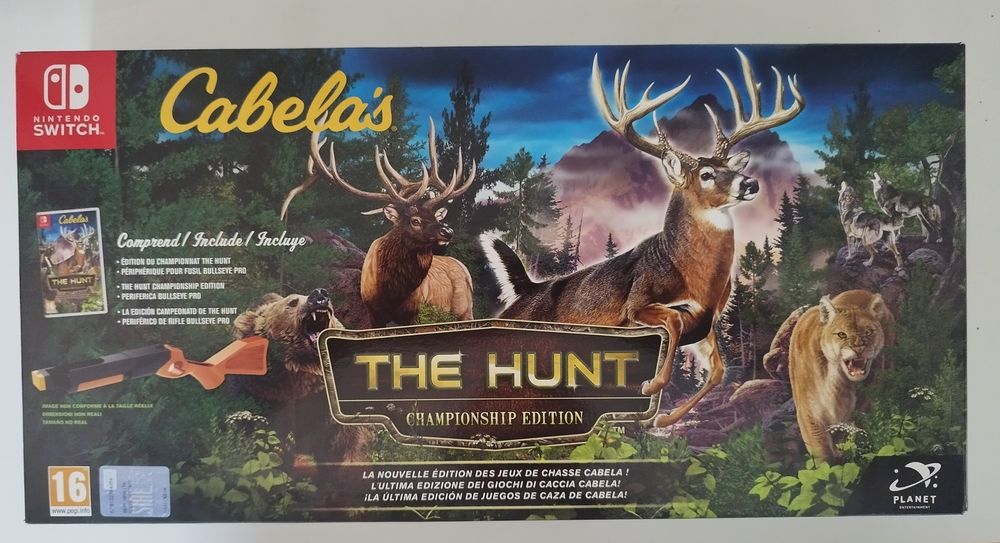 The Hunt Championship Edition w/ gun (Nintendo Switch)64552041311875124