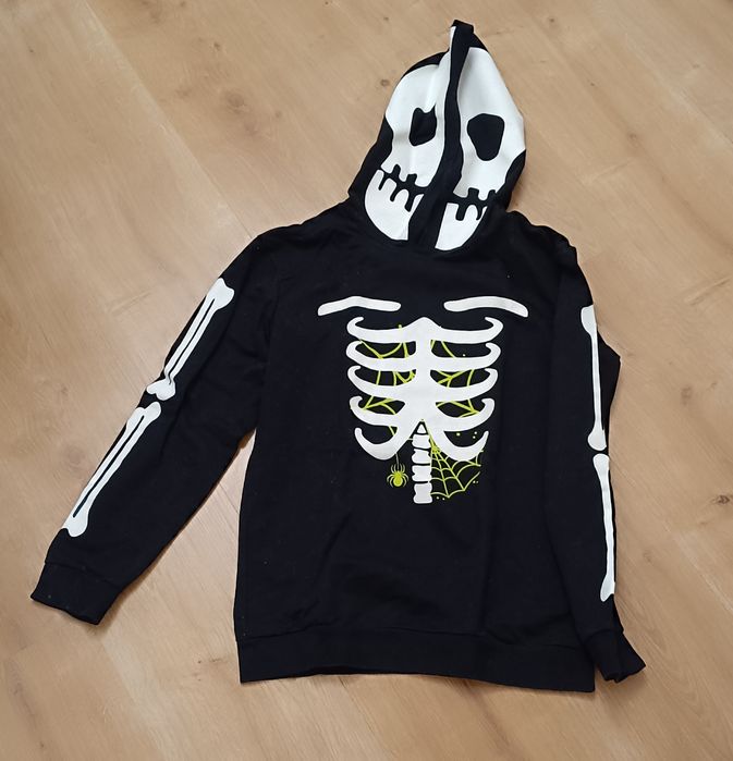 Bluza na halloween świecąca