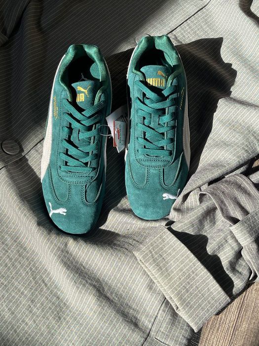 PUMA Speedcat - темно зелені (38,39,42,43 р
