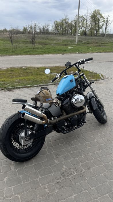 Honda Shadow , кастом , чопер , байк , мото