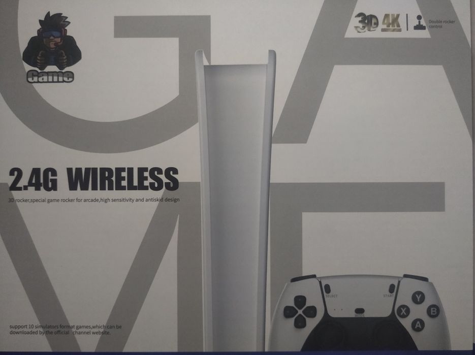 Ігрова приставка 2.4 wireless 4k