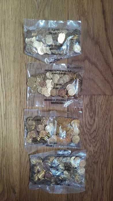 ZESTAW: 100x 1 grosz 2006 + 2x Foka Szara