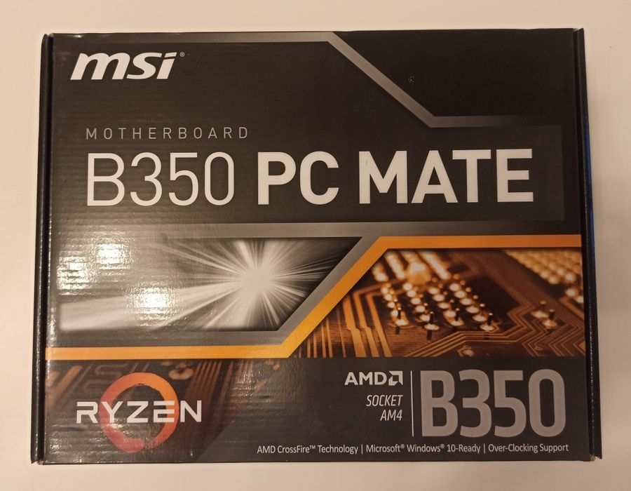 Комплект AMD AM4: MSI B350 PC MATE + AMD Ryzen 5 5500