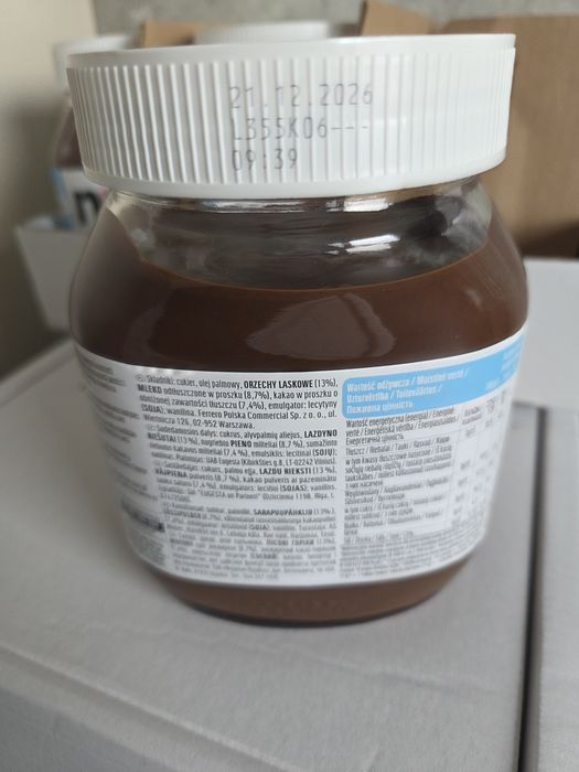 Nutella 600g masło czekoladowe