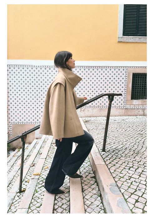 пальто вовняне, Zara, S,M,L