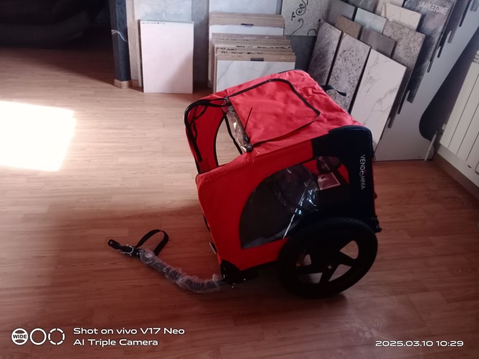 Велоприцеп для собак King Rex DURAMAXX