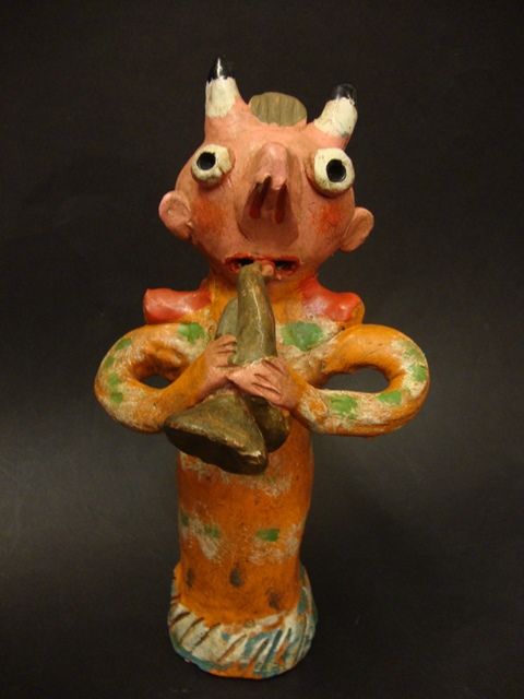 Crucifixo em terracota
