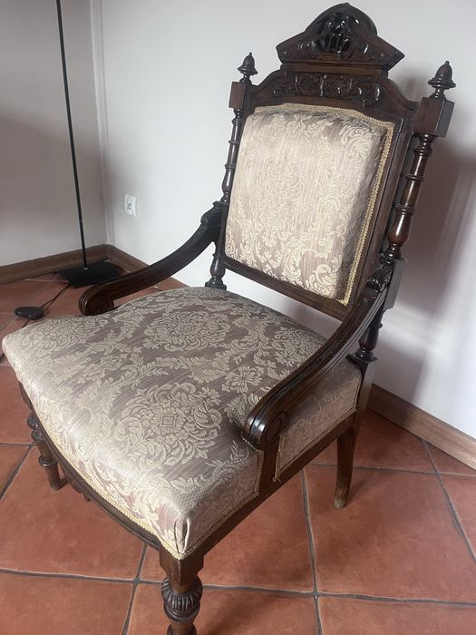 Krzeslo eklektyczne antyk
