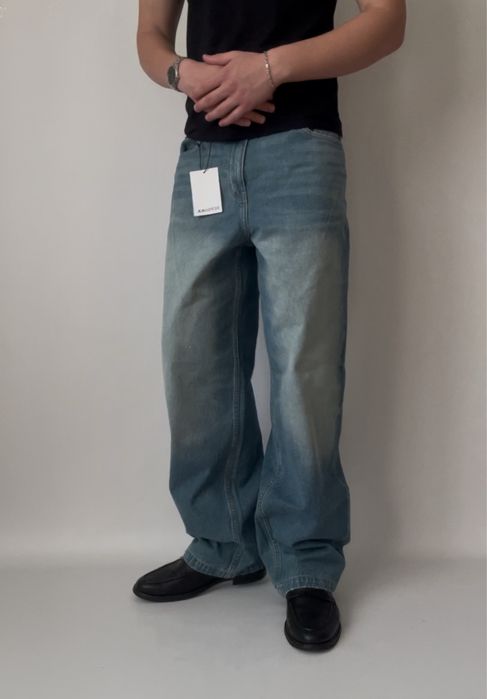 new Bershka SUPER BAGGY jeans НОВІ дуже широкі джинси