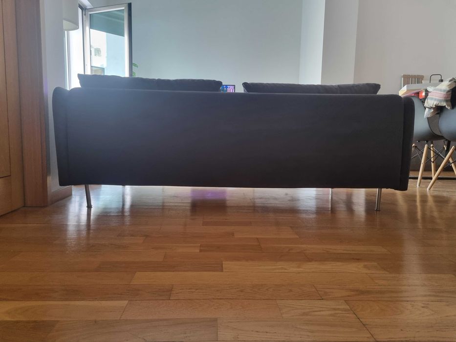 Sofa Cinzento IKEA | SÖDERHAMN