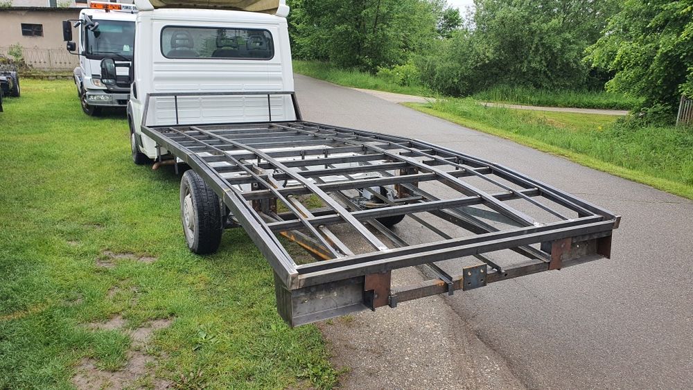 Najazd zabudowa laweta surowy Ducato Boxer Master MOTO-LUK