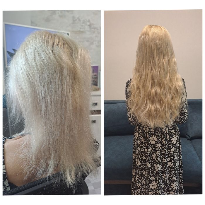 нарощування волосся біопротеїнове нарощення