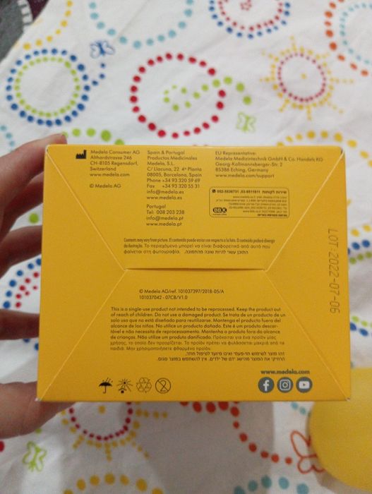 Kit Medela Amamentação - Discos Absorventes + Protetores