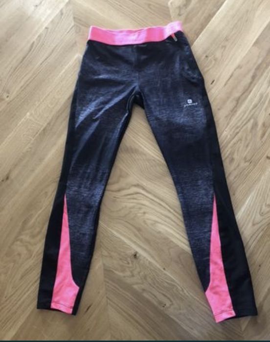 Spodnie getry 3/4 domyos decathlon