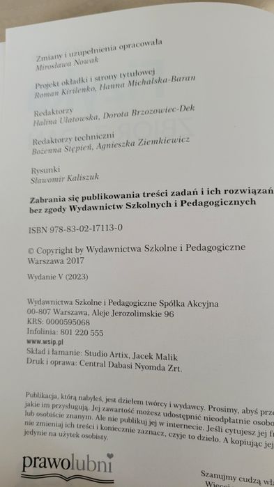 Fizyka zbiór zadań 7-8