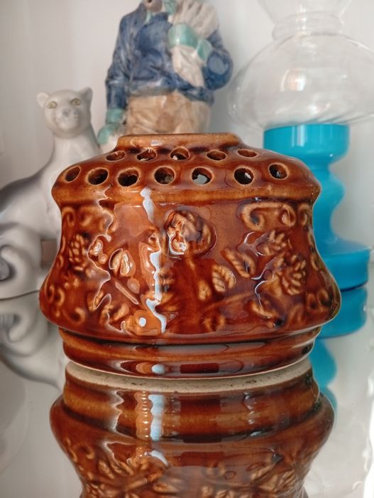 Wazon,ikebana, Mirosławice, PRL vintage starocie