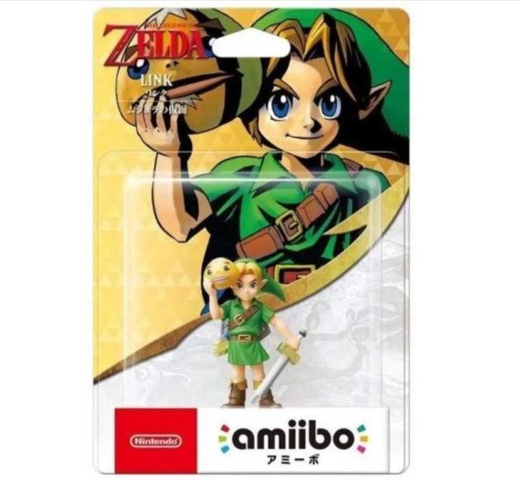 Figurka Amiibo Nintendo Legend of Zelda Mask Link prezent