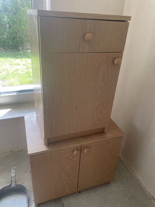Oddam za darmo szafki wieszak lustro