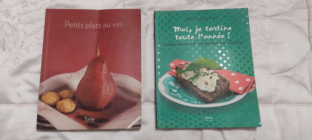 Livros (2) de culinária, receitas sempre á mão.