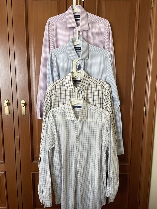 Camisas sacoor massimo dutti. Castanha vendida