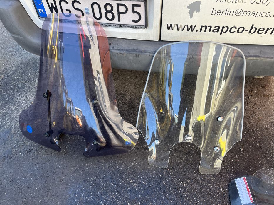 Szyba/owiewka skuter Piaggio/Sym/Vespa/Kymco/Retro