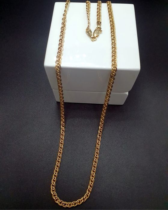 Złoty Łańcuszek splot Mona Lisa