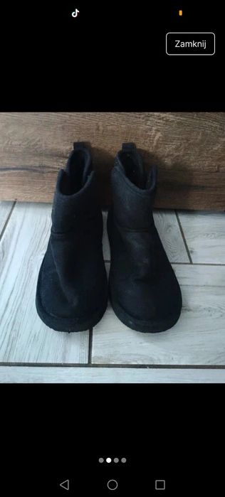 Buty czarne damskie H&M 39