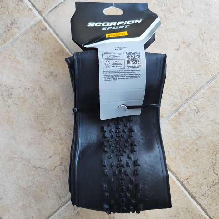 Pneu Pirelli Scorpion Sport XC RC 29x2.2" dobrável