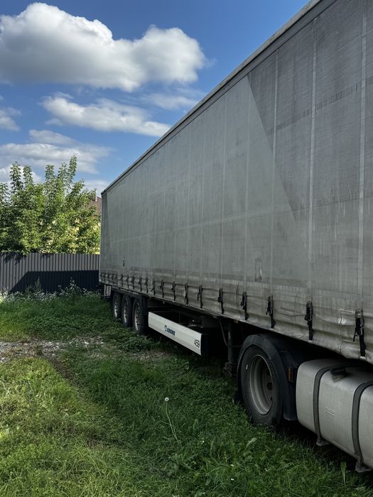 Причіп Krone SD 2012 SAF тент напівпричіп daf man schmitz
