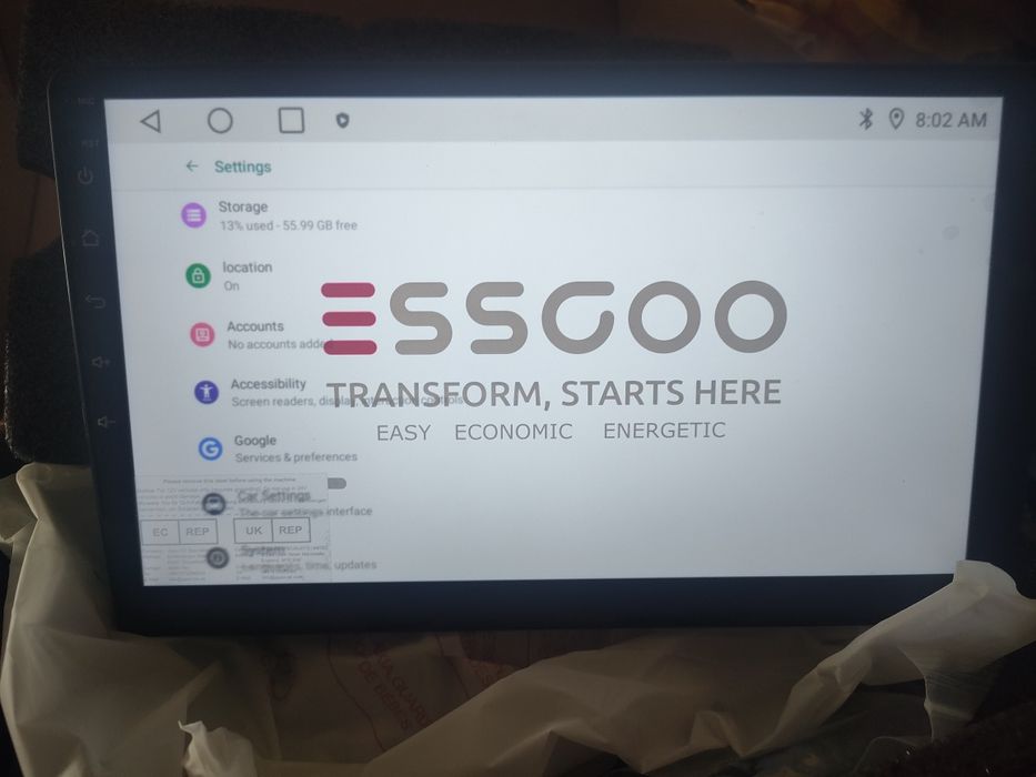 Radio Android 10 polegadas 64GB
