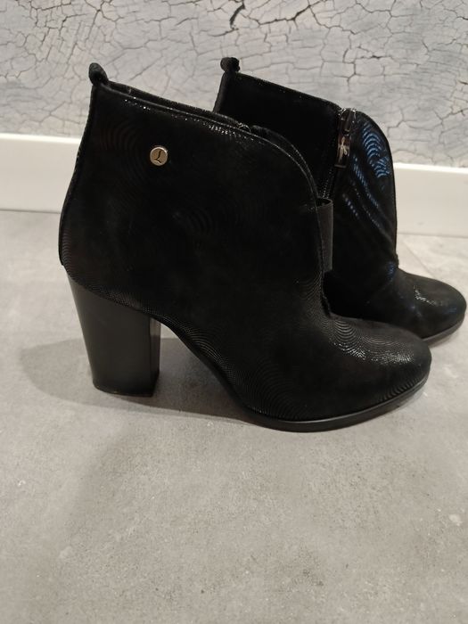Botki czarne eleganckie