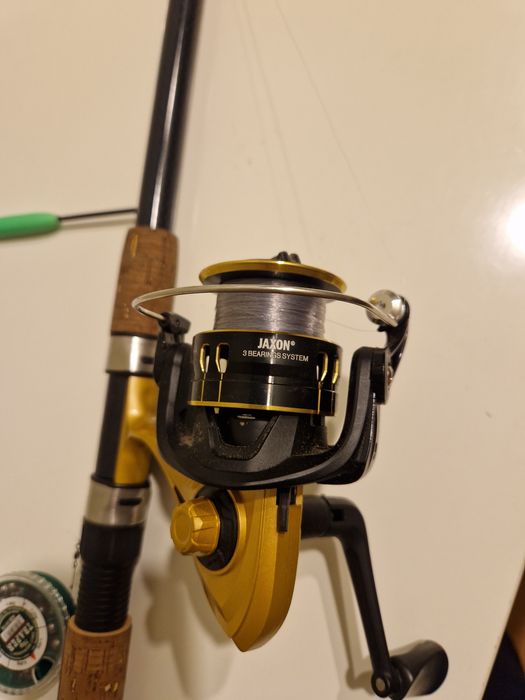 Wędka z kołowrotkiem