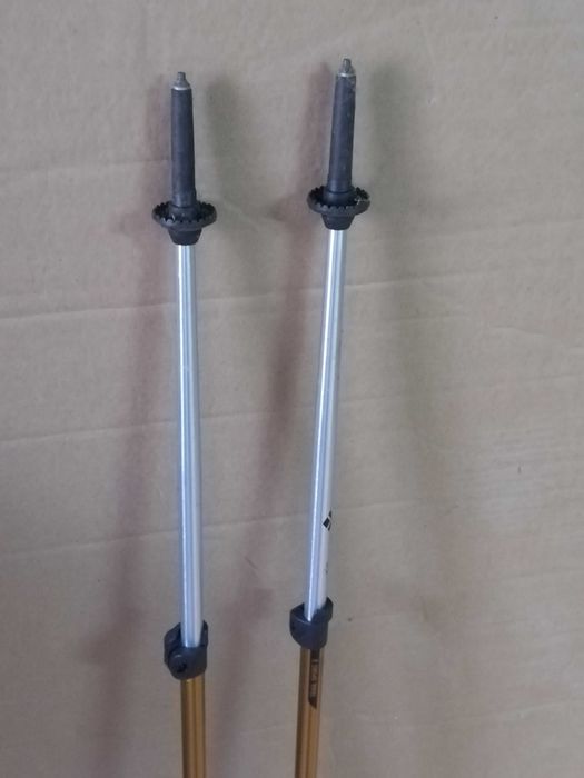 2 bastões de caminhada trekking Black Diamond trail back NOVOS
