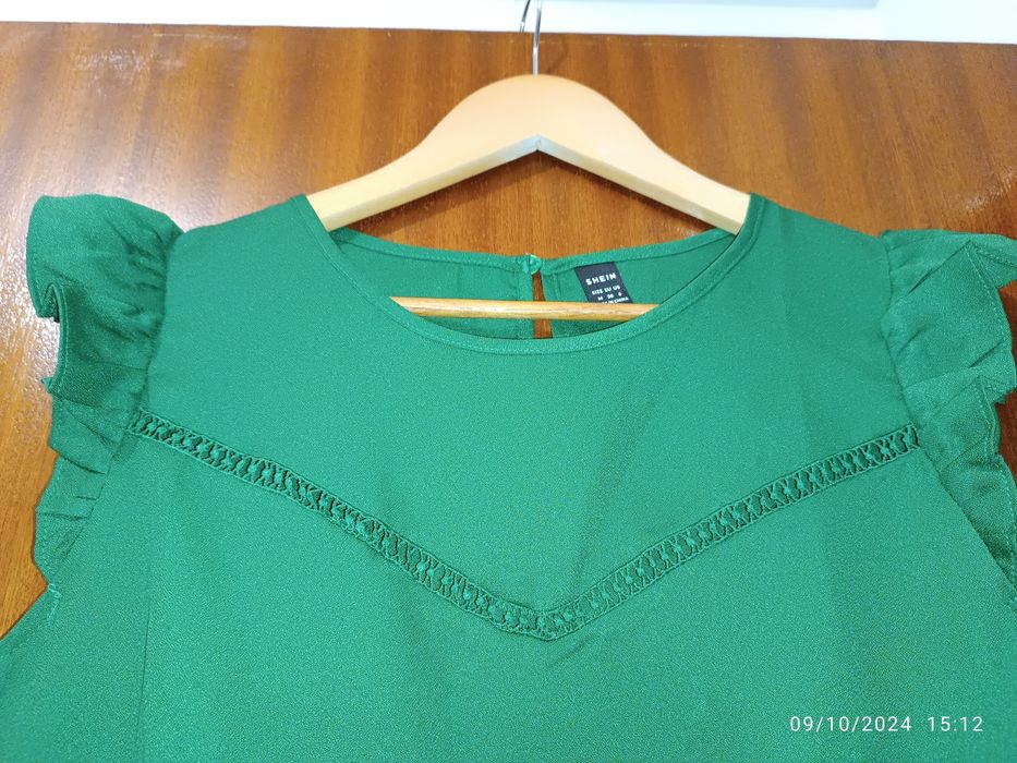 Blusa verde tam. M