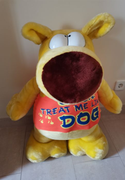 Peluche Cão Amarelo 70cm