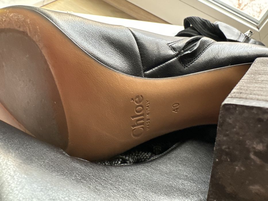 botki sznurowane Chloe 40