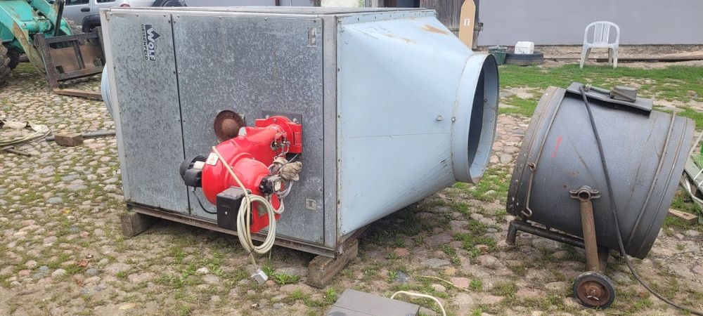 Piec do suszarni zboża kukurydzy Neuero kongskilde wymiennik ciepła