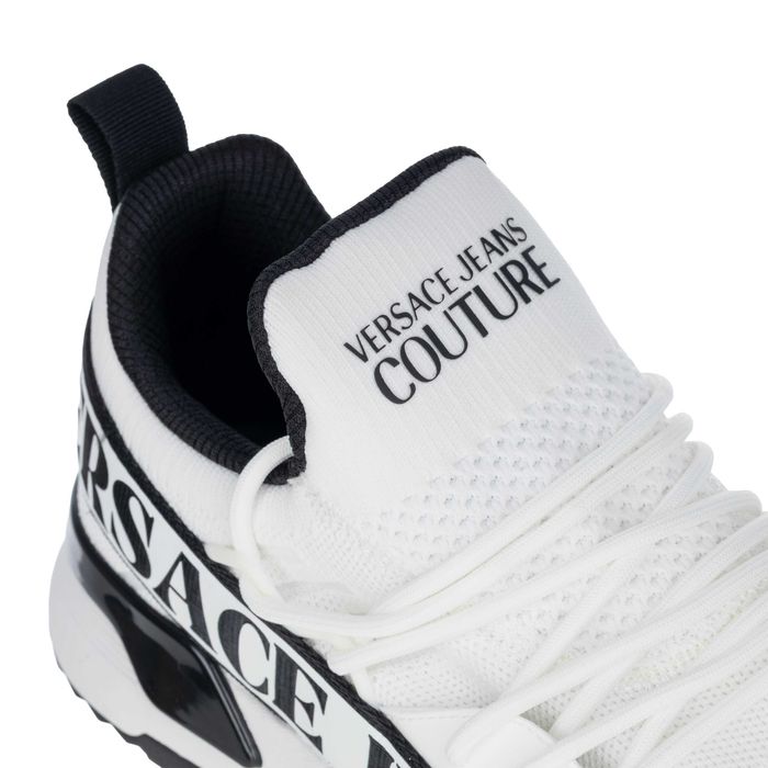 VERSACE JEANS COUTURE efektowne męskie sneakersy FONDO DYNAMIC white