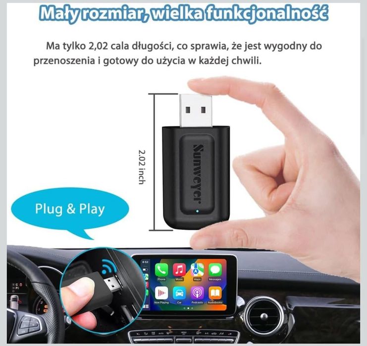Bezprzewodowy adapter CarPlay